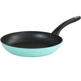 Martha Stewart Everyday 11in Nonstick Aluminum Frying Pan in Turquoise