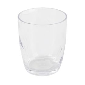 Cravings By Chrissy Teigen 15oz Clear Plastic Debossed Double Old Fashion Cup