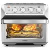 Kitchen Countertop Convection Toaster Oven Air Fryer Dehydrator Stainless Steel