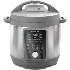 Instant Pot Duo Plus, 8-Quart Whisper Quiet 9-in-1 Electric Pressure Cooker, Slow Rice Cooker, Steamer, SautÃ©, Yogurt Maker