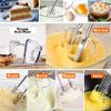 1pc 7-Speed Electric Hand Mixer - Egg Beater, Whisk, Breaker, and Stirrer - Home Appliance for Kitchen Bowl Aid and Food Mixing