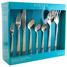 Gibson Home Prato Flatware Set (Pcs: 45)