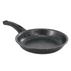 Gibson Home Delhi Round Nonstick Carbon Steel Frying Pan (Option: 8 inch, Color: Black)