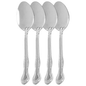 Gibson Home Abbie 4 Piece Stainless Steel Dinner Set (Option: Spoon)