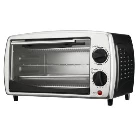 Brentwood 9-Liter (4 Slice) Toaster Oven Broiler (Color: Black)