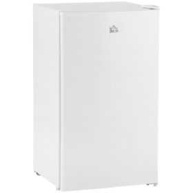 Compact Refrigerator Mini Fridge/Freezer 3.2 Cu.Ft (Color: White)