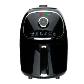 Brentwood AF-202BK 2 Quart Small Electric Air Fryer with Timer and Temp Control (Color: Black)