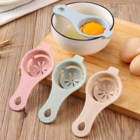 Stem Egg Separator White and Yolk Filter Kitchen Baking Separator Tool (Color: 03)