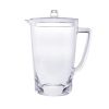 2.75 Quarts Water Pitcher with Lid, Unbreakable Plastic Pitcher, Drink Pitcher, Juice Pitcher with Spout BPA Free