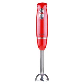 5 Core Immersion Hand Blender 500W Stick Handheld Mixer Kitchen Electric Whisk - HB 1510 (Color: BLK/RED)