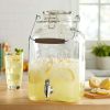 Better Homes & Gardens Clear Glass Beverage Dispenser with Lid