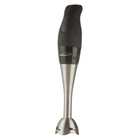 Brentwood 2-SPEED HAND BLENDER - Soft Grip Handle (Color: Black)