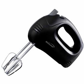 Brentwood 5-Speed Hand Mixer (Color: Black)