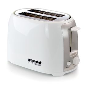 Better Chef Cool Touch Wide-Slot Toaster (Color: White)