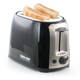 Better Chef Cool Touch Wide-Slot Toaster (Color: Black)