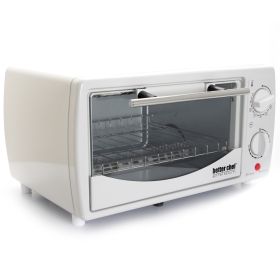 Better Chef 9 Liter Toaster Oven Broiler (Color: White)