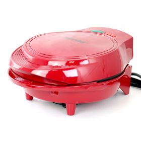 Better Chef Electric Double Omelet Maker (Color: Red)