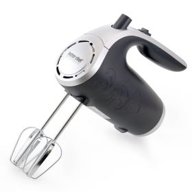 5-Speed 150-Watt Hand Mixer (Color: Black w/ Silver Accents)