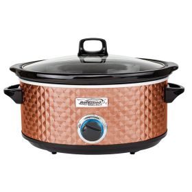 Brentwood Select 7 Quart Slow Cooker (Color: Copper)