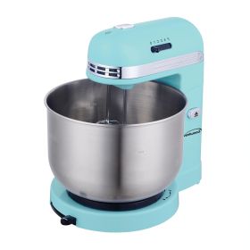 Brentwood 5 Speed Stand Mixer with 3.5 Quart Stainless Steel Mixing Bowl (Color: Blue)