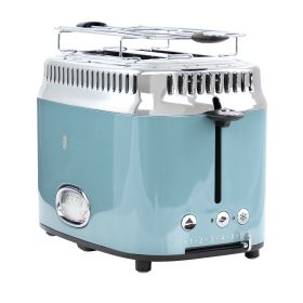 Russell Hobbs Retro Style 2 Slice Toaster (Color: Blue)