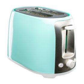 Brentwood Cool Touch 2 Slice Extra Wide Toaster (Option: Slot, Color: Blue)