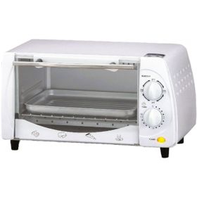 Brentwood 9-Liter (4 Slice) Toaster Oven Broiler (Color: White)